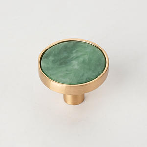 Poignée de porte d'armoire à trou unique créative de style nordique Tiroir en alliage de zinc pour commode de cuisine Armoire Taille 96mm pour salle de sport - Product Image 5