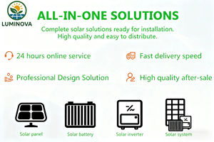 Luminovasolar 5kw 10kw 20kw 30kw Sistem Energi Surya Rumah Hybrid Lengkap on off Grid Paket Lengkap - Product Image 4