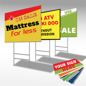 Letreros Publicitarios de Cartón Corrugado PP de 18*24 Pulgadas, Resistentes al Agua, <span class=keywords><strong>para</strong></span> Jardín/Césped, con Estacas, Venta al Por Mayor de Fábrica, Muestra Gratuita - Product Image 6