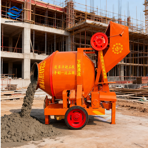 Venda Direta Da Fábrica Invertendo Tambor Diesel Tipo Integrado Hidráulica Tipping <span class=keywords><strong>Hopper</strong></span> 350L Misturador De Concreto Auto-Carregamento - Product Image 1