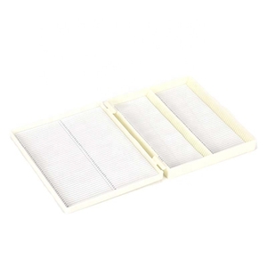 Biolab-caja de plástico para microscopio, 10/20/25/50/100/120 hojas de preparación - Product Image 3