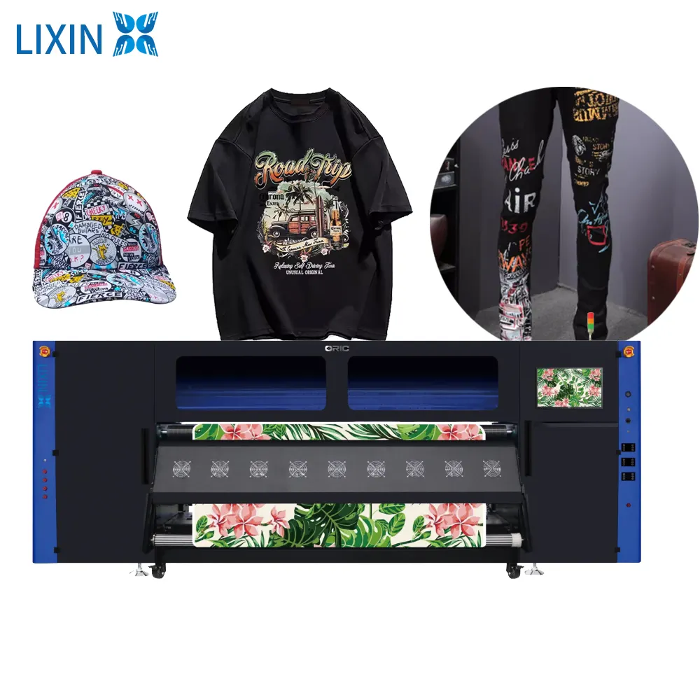 LIXIN 2220/2224 Mimage factory 1.8m textile T-shirt/pillows/mouse pads printing machine printer