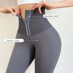 Pantaloni attillati vita sottile allenatore Leggings corsetto <span class=keywords><strong>collant</strong></span> donna Sexy Leggings a vita alta Shapers Body Shaper intimo disponibile - Product Image 1