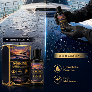 Revêtement Céramique MARINE 1000ml Résistant aux UV, Anti-Acide, Brillance Extrême, Scellant Durable pour Bateaux et Yachts - Product Image 4