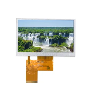 הגעה חדשה 4.3 tft lcd 800x480 רזולוציה tft lcd עם ממשק rgb ממשק mpu קטן tft lcd