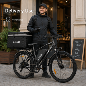 Bicicleta Eléctrica de 27.5 Pulgadas para Entregas, 108 km de Autonomía, Motor de Alta Velocidad, E-MTB de Carga para Servicio de Mensajería Comercial - Product Image 1