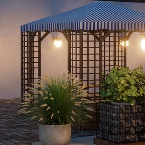 Éclairage Sphérique Solaire Extérieur Mural Blanc Chaud en PC pour Clôture IP65 Alimenté par Panneau Solaire LED pour Maison et Rue - Product Image 4