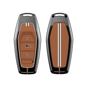 เคสกุญแจรถยนต์ Magicocase สำหรับ Mahindra Smart Remote ผลิตจากซิงค์อัลลอยด์และซิลิโคน ดีไซน์ธุรกิจ 7 สี ผลิตที่กวางตุ้ง - Product Image 3