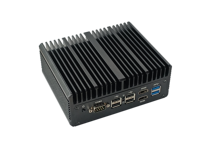 Mini PC industriel embarqué à vente chaude, routeur X86, mini PC compétitif avec 4xLan Intel I226/i225 ou Realtek pour pare-feu/routeur