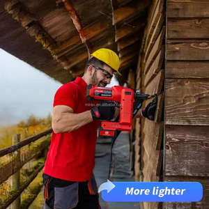 Chiodatrice a Batteria per Cornici Senza Fili per Porte e Finestre in Legno con Chiodi a 34 Gradi, Garanzia di 2 Anni - Product Image 4