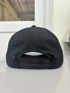 Gorra de Béisbol Deportiva Unisex de Cinco Paneles con Logotipo Personalizado, Poliéster/Nailon, Impermeable, con Perforaciones Cortadas a Láser, para Golf - Product Image 3