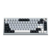 Clavier de jeu mécanique USB filaire personnalisé OEM RGB tri-mode Hotswap, disposition US, stock usine