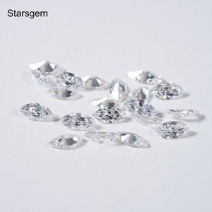 เพชรแล็บทรงมาร์คีส์ สี DEF ความสะอาดระดับ VS จาก Starsgem ลดราคาพิเศษ - Product Image 1