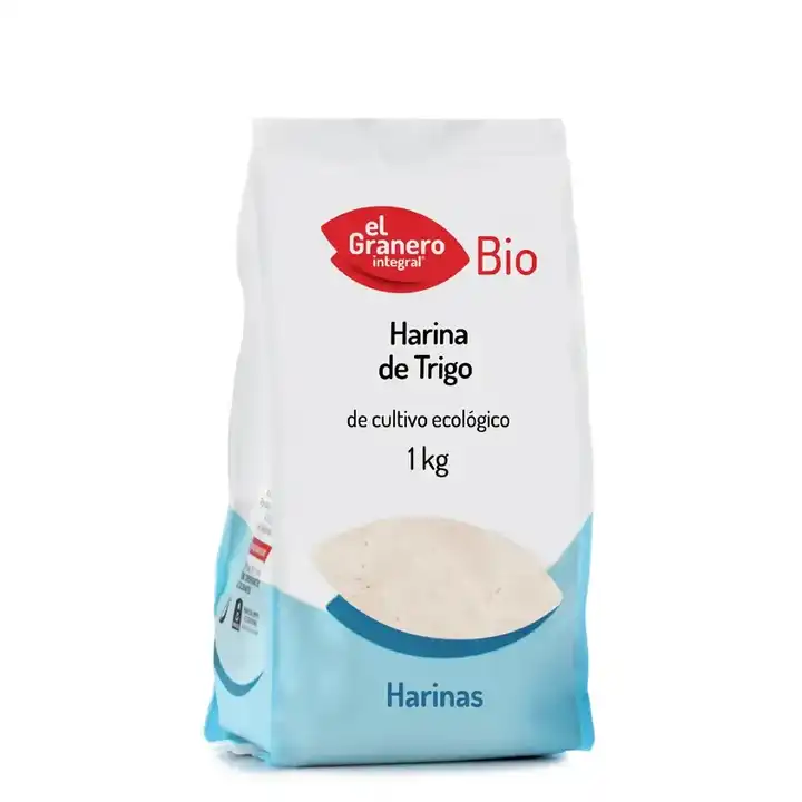 Granero 1 Kg Organic Whole Wheat Flour Bio Certified From a Traditional Flour Mill