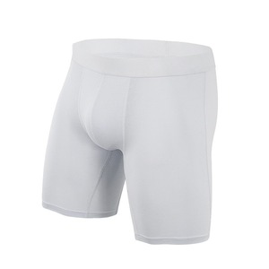 Calzoncillos bóxer deportivos de algodón puro para hombre, talla grande, con efecto levantacola, extra largos y antidesgarros en la entrepierna. - Product Image 4