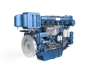 Melhor preço 556kw/756hp/1500rpm 6 WHM6160MC756-5 cilindros Weichai motor diesel Marinho