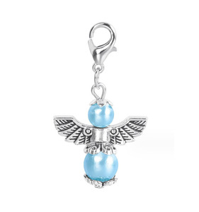 Кулон-подвеска из цветного сплава с подвеской в виде крыльев Ангела - Product Image 2