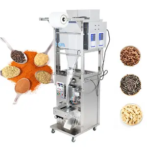 Factory price 3 in 1 automatic double heads weigh filler sealer milk powder spice granule filling sealing packing machine