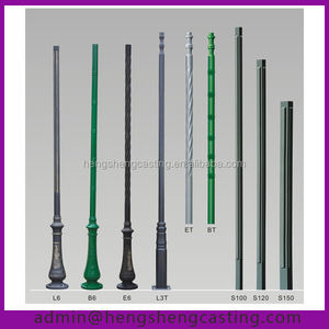 장식적인 가로등 폴란드 무쇠 전등 기둥 고대 정원 램프 - Product Image 3