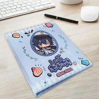 Carpeta de Documentos Impermeable de PVC con Diseño de Logotipo Personalizado, Carpeta de Archivos de Plástico A4 con 3 Anillas