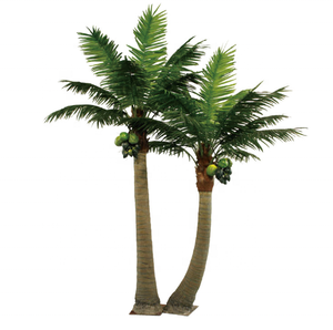 <span class=keywords><strong>Artificial</strong></span> de palma de coco árbol falso árbol afuera usando - Product Image 2