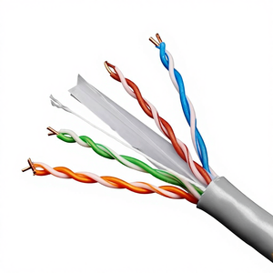 Dsunty Shield Cat6 Wire SFTP 24AWG Ethernet <b>Cable</b> LAN Network <b>Cable</b> Bare Copper 305m Roll 1000ft <b>Communication</b> <b>Cables</b> - Product Image 4