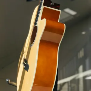 Mới Đến Giá Rẻ Giá Đầy Đủ Linden Gỗ 40 Inch Độ Bóng Cao Mới Bắt Đầu Acoustic Guitar Từ Trung Quốc Nhà Máy