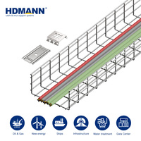 Hdmann CE Certifié SS304 Chemin de câbles passiféré pour la distribution de câbles électriques en immeubles hôteliers et tours de haute hauteur
