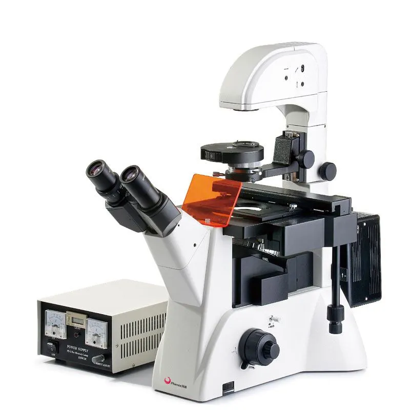 مجهرية فينيكس ولانهاية معكوسة بمركب بيولوجي فلوري بأربعة فرق فلوري للمختبر