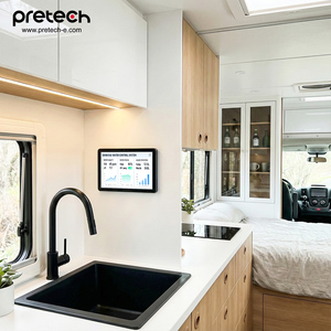 Panneau de commande tactile pour maison intelligente, 8 pouces, capteur de température et d'humidité, tablette Android murale sans batterie - Product Image 1