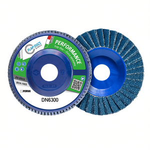 Disque à lamelles Fervi Performance 125 mm sans fer pour ponçage du métal - Product Image 1