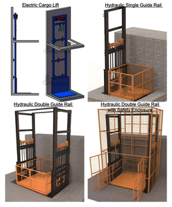 <span class=keywords><strong>Lift</strong></span> Barang Hidrolik Rel Pandu Dinding untuk Gudang Kecil, <span class=keywords><strong>Lift</strong></span> Penyimpanan Vertikal - Product Image 5