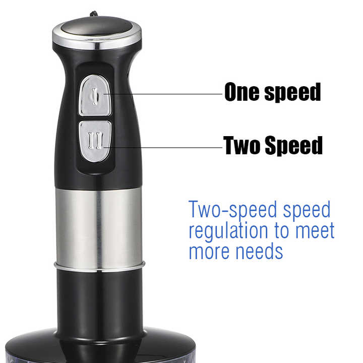 Blender de mana personalizat Leazo Blender de mana manual Blender Stick Blender Motor Blender Storcator Mixer electric 4 in 1 Licuadora