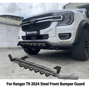 Barra Protectora Delantera de Acero Negro para Ranger T9, Barra Deportiva para Parachoques, Accesorios para Auto, Barra Protectora para Ranger T9 - Product Image 4