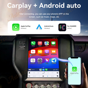 Autostereo Android 14 đài phát thanh xe Navigation đầu đơn vị băng ghi <span class=keywords><strong>CD</strong></span> <span class=keywords><strong>Player</strong></span> cho Ford <span class=keywords><strong>Mustang</strong></span> 2015 2021 DVD stereo Carplay - Product Image 3