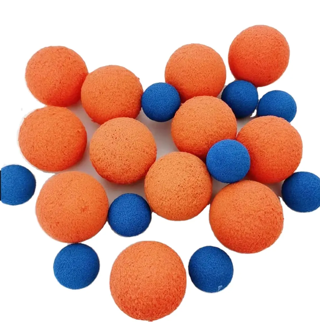 Hot-Selling Wear-Resistant Condenser Pipe Cleaning Sponge Ball Made Durable NBR EPDM Rubber Materials Custom Moulding Cutting