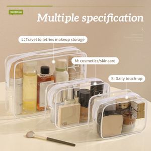 New <b>Clear</b> Toiletry <b>Bag</b> High Quality <b>clear</b> PVC Waterproof Toiletry Storage <b>Bag</b> Makeup Cosmetic <b>Bag</b> - Product Image 2