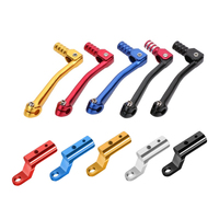 Leviers de frein pliables avant et arrière très demandés, compatibles avec les motos, en aluminium CNC