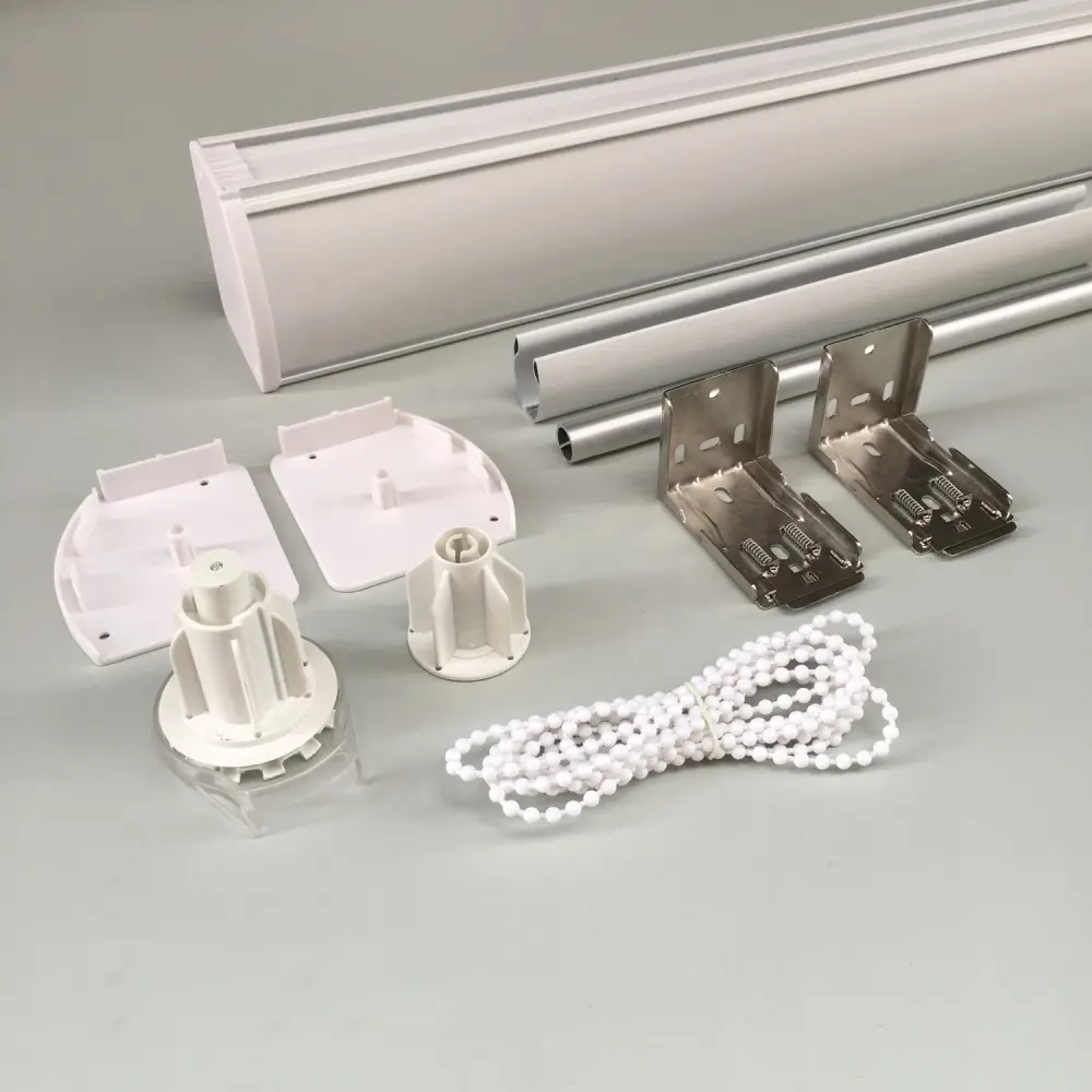 China mercado grossista de agente de valência para roller blinds zebra peças acessórios suporte lateral de Plástico