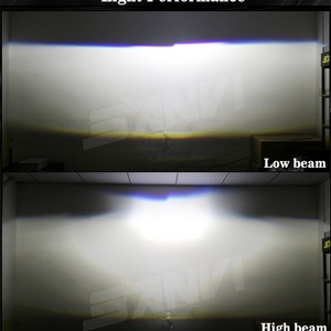 Sanvi S15 2.5 Inch Bi LED Projector Lens Headlight Retrofit Kits Matrix LED Module Aftermarket Automotive LED Headlamp Convert - Product Image 5