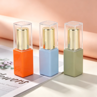 Échantillon Gratuit de Bouteille de Vernis Gel OEM/ODM Personnalisée, Bouteille Vide de Vernis à Ongles avec Bouchon et Pinceau, Bouteilles en Verre de Style Luxe pour Gel UV