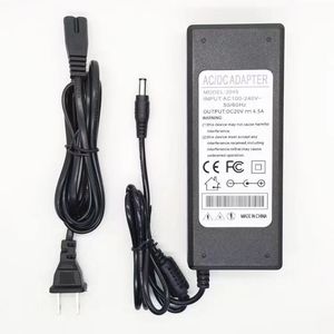 Alimentation pour ordinateur portable 20V 4.5A 90W noir pour IBM Lenovo avec prise et câble - Product Image 2