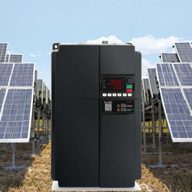 22KW VFD Solar Pump VFD 3 Phase Solar Pump Inverter Hybrid Solar VFD 30KW AC DC 900V With MPPT