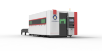 Máquina de Corte Láser de Fibra CNC de Alta Potencia 6000W Totalmente Encerrada 3015-14030 con Múltiples Tamaños de Mesa para Corte de Chapa Metálica