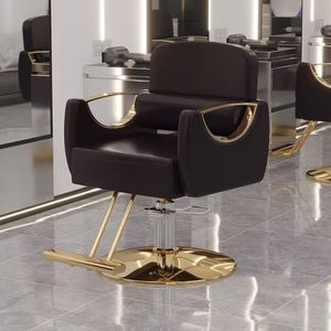 Silla de Barbero Giratoria y Ajustable, Equipo de Belleza para Spa, Silla de Salón para Estilistas, Tatuadores y Barberías, en Oferta - Product Image 2