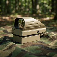 Lunette de visée tactique compacte HD103 TAN de haute qualité avec points rouge et vert pour la chasse et les compétitions en plein air