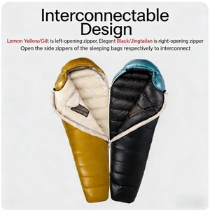 Sleeping Bag Mommy-style Isi Bulu Angsa/Bulu Bebek Ukuran Besar 400-1600G, Ringan, Dapat Dilipat - Product Image 4