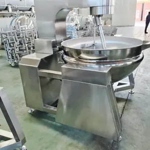 Planetary Mixer Jacketed Cooking Pot For Sediment Thickness Food