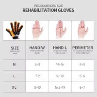 Gants de rééducation multifonctionnels à cinq doigts pour personnes âgées hémiplégiques victimes d'AVC, équipement d'entraînement gauche et droit