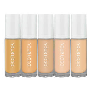 Maquillaje Moq bajo Protector solar de larga duración <span class=keywords><strong>SPF</strong></span> 30 + Brocha para base Base de maquillaje Base líquida mate antienvejecimiento de alta calidad - Product Image 3